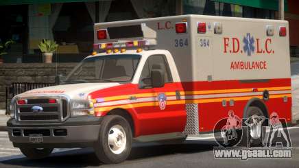 Ford F-350 Ambulance for GTA 4