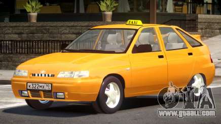 VAZ 2112 Taxi V1.0 for GTA 4