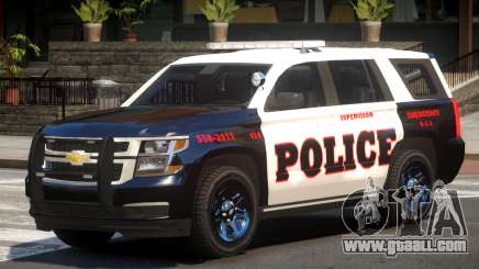 Chevrolet Tahoe Police V1.0 for GTA 4