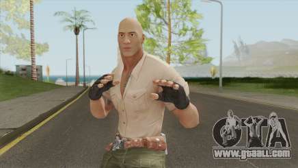 Dr Smolder Bravestone (The Rock From Jumanji) for GTA San Andreas