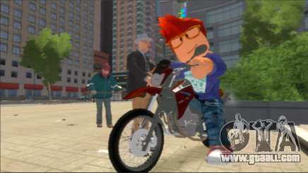 Oakley from ROBLOX for GTA 4