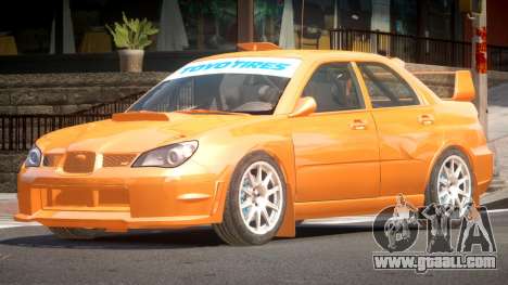 Subaru Impreza WRX GTI for GTA 4
