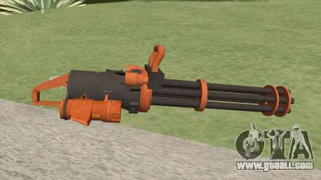 Coil Minigun (Orange) GTA V for GTA San Andreas