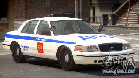 Ford Crown Victoria Police V1.3 for GTA 4