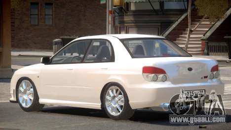 Subaru Impreza WRX V1.0 for GTA 4