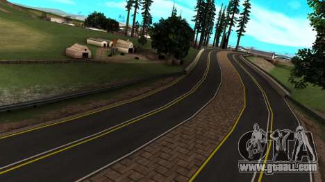 ROMANIAN HQ ROADS by Stringer for GTA San Andreas