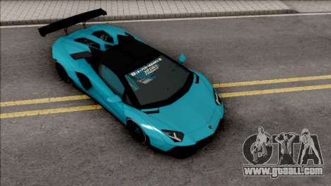 Lamborghini Aventador LP700-4 Roadster LW for GTA San Andreas