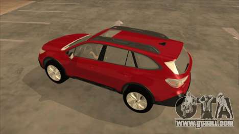 Subaru Outback 2020 for GTA San Andreas