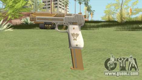 Pistol .50 GTA V (Luxury) Flashlight V2 for GTA San Andreas