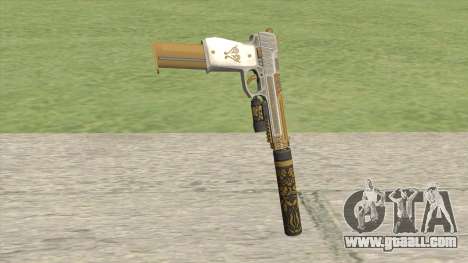 Pistol .50 GTA V (Luxury) Full Attachments for GTA San Andreas