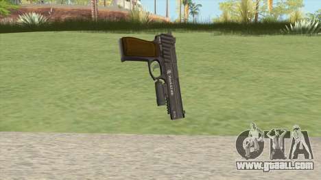 Pistol .50 GTA V (NG Black) Flashlight V1 for GTA San Andreas