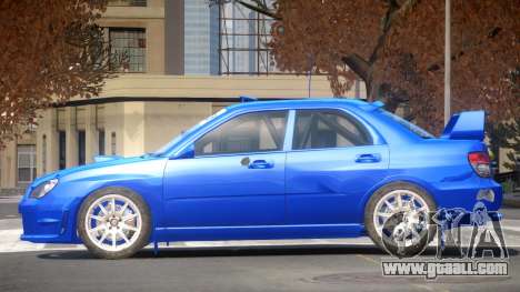 Subaru Impreza WRX Sport for GTA 4