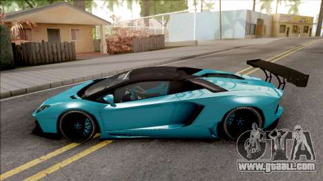 Lamborghini Aventador LP700-4 Roadster LW for GTA San Andreas