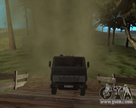 The sound of the engine KAMAZ-740 for GTA San Andreas