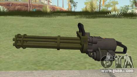 Coil Minigun (Green) GTA V for GTA San Andreas