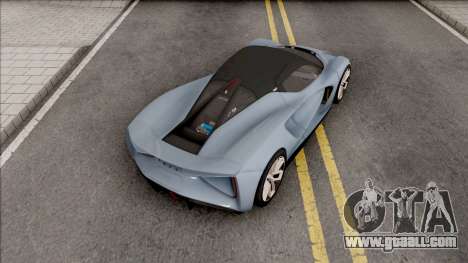 Lotus Evija 2021 for GTA San Andreas