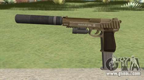 Pistol .50 GTA V (Army) Full Attachments for GTA San Andreas