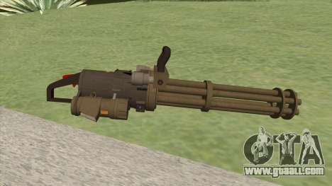 Coil Minigun (Army) GTA V for GTA San Andreas