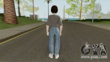 Yoko Suzuki Casual (Project Japan) for GTA San Andreas