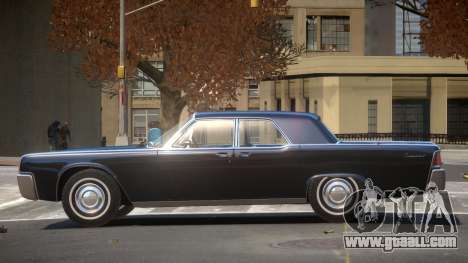 1961 Lincoln Continental for GTA 4