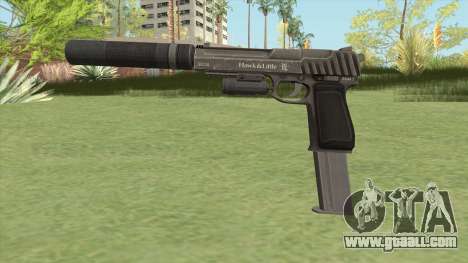 Pistol .50 GTA V (Platinum) Full Attachments for GTA San Andreas
