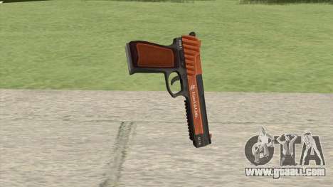 Pistol .50 GTA V (Orange) Base V1 for GTA San Andreas