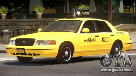 Ford Crown Victoria Taxi V1.2 for GTA 4