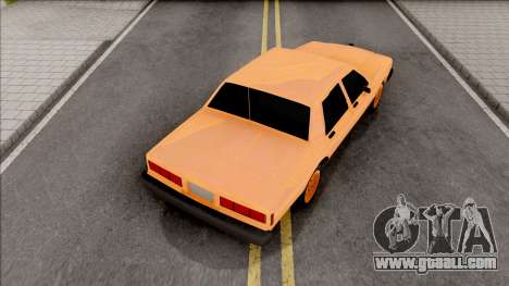 Chevrolet Caprice Orange for GTA San Andreas