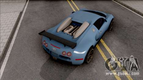 Bugatti Veyron 3B 16.4 2009 for GTA San Andreas