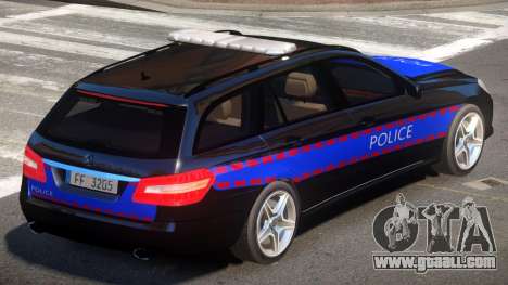 Mercedes E350 Police V1.0 for GTA 4
