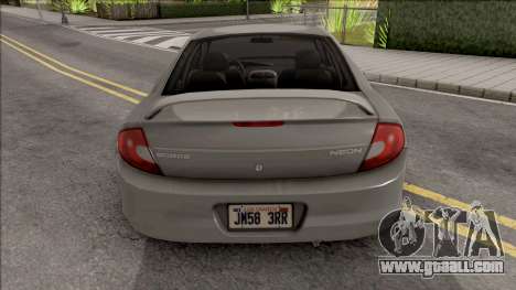 Dodge Neon 2002 for GTA San Andreas