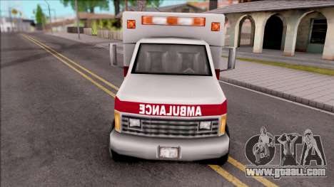 GTA 3 Ambulance for GTA San Andreas
