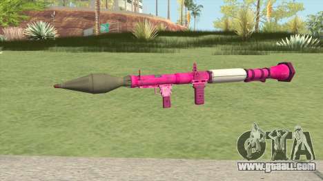 Rocket Launcher GTA V (Pink) for GTA San Andreas