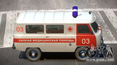 UAZ 39629 Ambulance for GTA 4