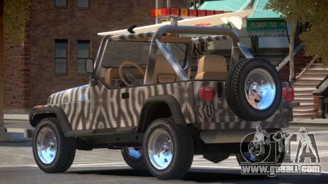 1988 Jeep Wrangler PJ4 for GTA 4