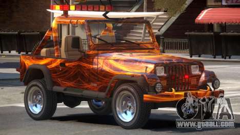 1988 Jeep Wrangler PJ1 for GTA 4