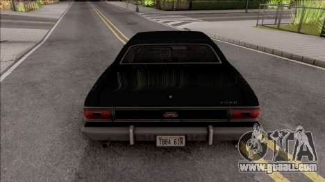 Ford Gran Torino 1974 Black for GTA San Andreas