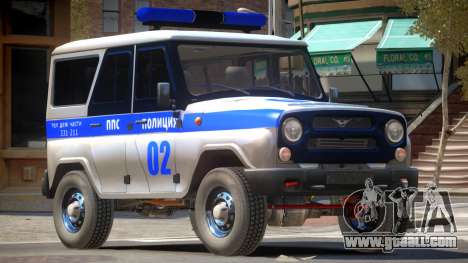 UAZ 315195 Police for GTA 4