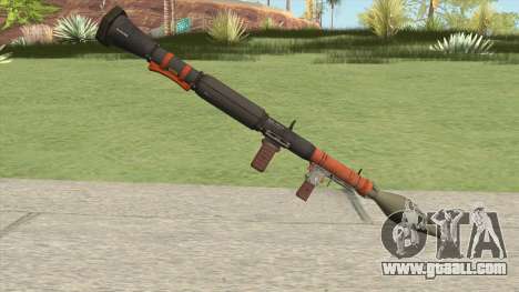 Rocket Launcher GTA V (Orange) for GTA San Andreas