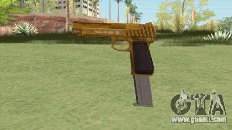 Pistol .50 GTA V (Gold) Base V2 for GTA San Andreas