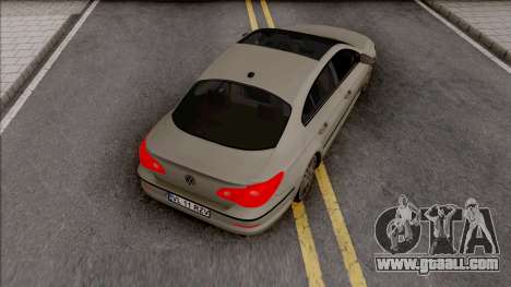 Volkswagen Passat CC v1 for GTA San Andreas