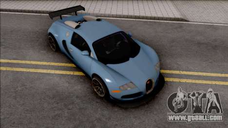 Bugatti Veyron 3B 16.4 2009 for GTA San Andreas