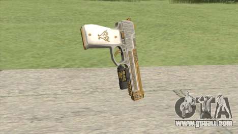 Pistol .50 GTA V (Luxury) Flashlight V1 for GTA San Andreas