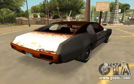 Classique Clover Rusty With Badges & Extras for GTA San Andreas