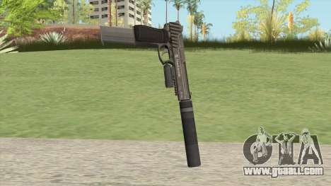 Pistol .50 GTA V (Platinum) Full Attachments for GTA San Andreas