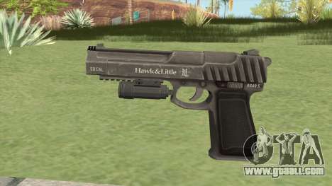 Pistol .50 GTA V (Platinum) Flashlight V1 for GTA San Andreas