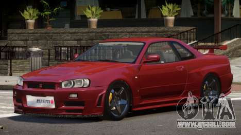 Nissan Skyline R34 V1.2 for GTA 4