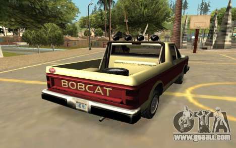 Vapid Bobcat with Badges & Extras for GTA San Andreas
