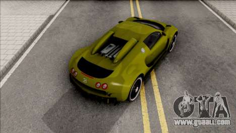 Bugatti Veyron 3B 16.4 for GTA San Andreas