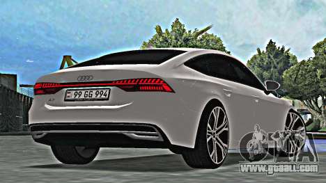 Audi A7 2020 Armenia for GTA San Andreas